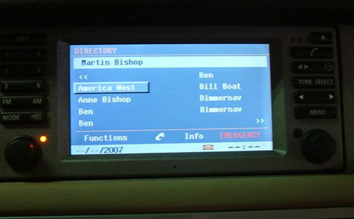 Range Rover Bluetooth Functional Overview